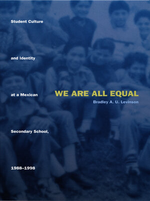 cover image of We Are All Equal
